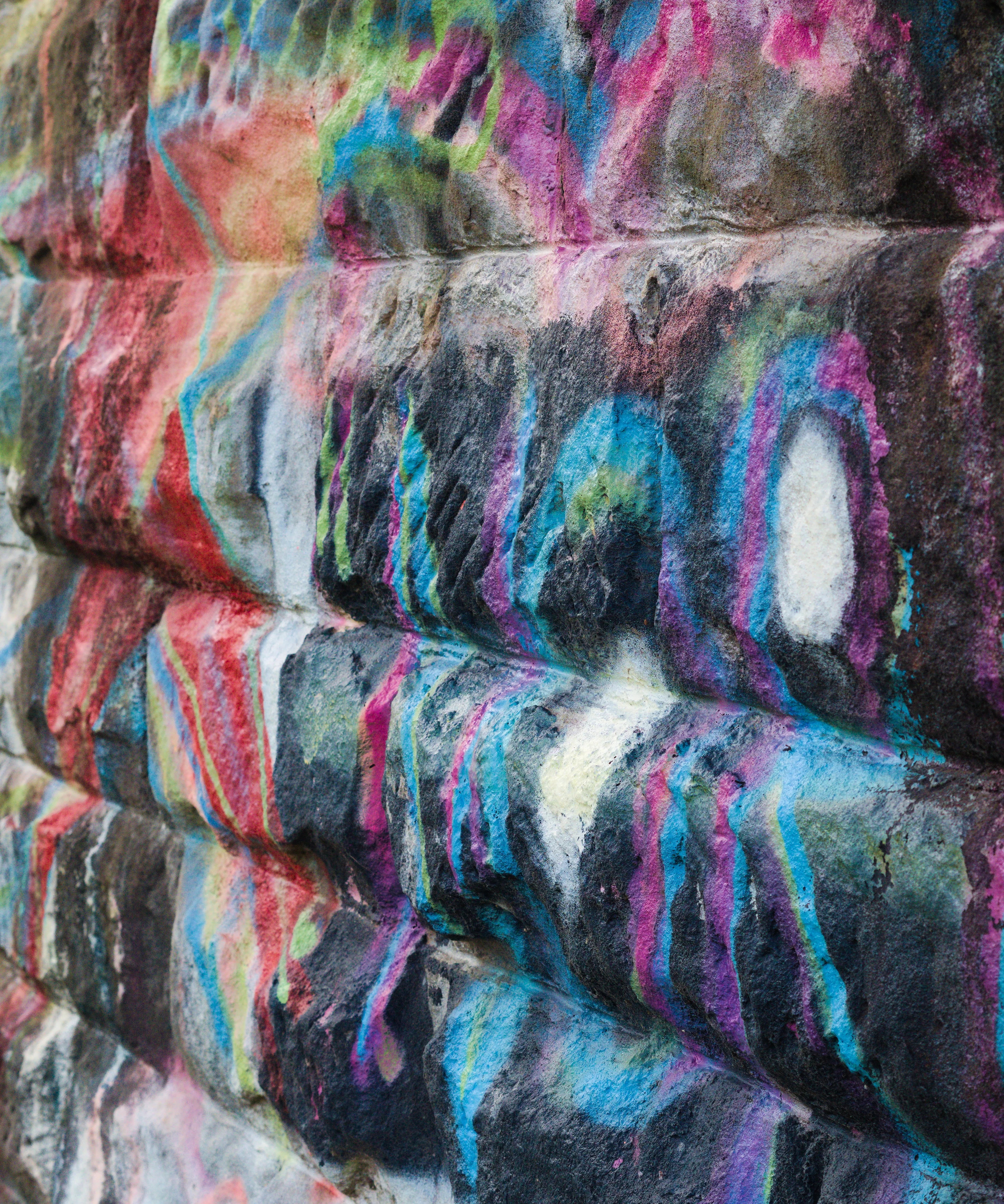 graffiti on masonry